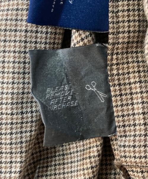 CHAPS（チャップス）CHAPS (チャップス) ロゴ刺繍スイング型レザージャケット ブラウン サイズ:Mの古着・服飾アイテム