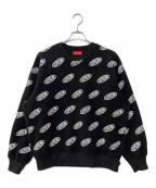 SUPREMEシュプリーム）の古着「Liner Crewneck ライナークルーネック スウェット」｜ブラック