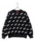 Supreme（シュプリーム）の古着「Liner Crewneck ライナークルーネック スウェット」｜ブラック