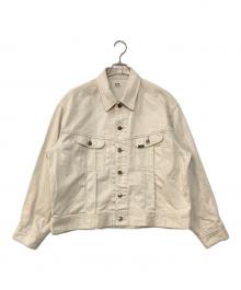LEE×FRAMeWORK（リー×フレームワーク）の古着「別注 WESTERNER デニムジャケット」｜ベージュ