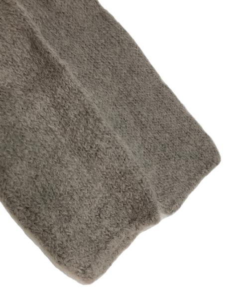 evam eva（エヴァムエヴァ）evam eva (エヴァムエヴァ) alpaca wool v neck pullover グレー サイズ:なしの古着・服飾アイテム