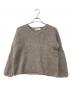 evam eva（エヴァムエヴァ）の古着「alpaca wool v neck pullover」｜グレー