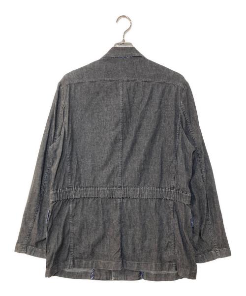 PAPAS（パパス）PAPAS (パパス) カバーオール グレー サイズ:Mの古着・服飾アイテム