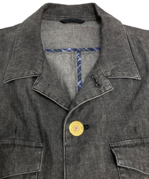 PAPAS（パパス）PAPAS (パパス) カバーオール グレー サイズ:Mの古着・服飾アイテム