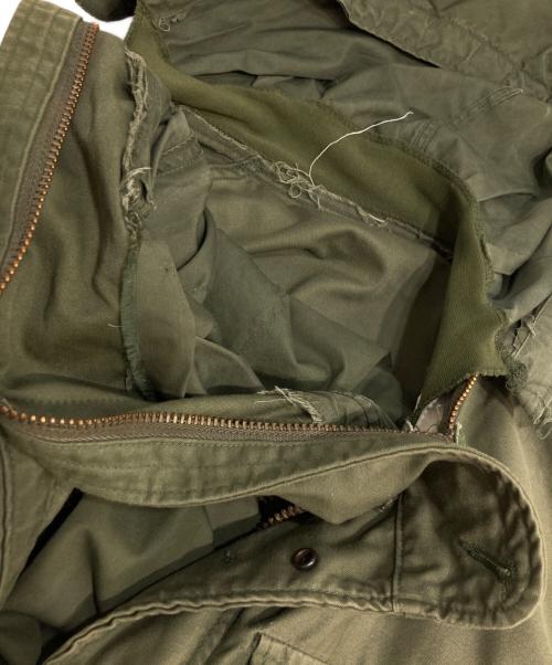 US ARMY（ユーエスアーミー）US ARMY (ユーエスアーミー) M－65フィールドジャケット グリーン サイズ:SMALL LONGの古着・服飾アイテム