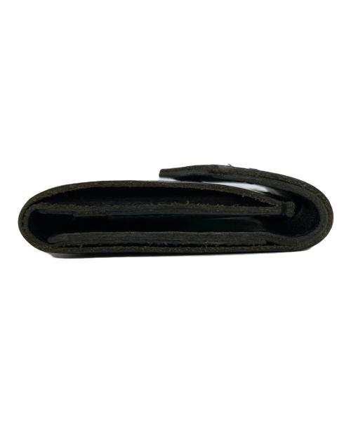 HENDER SCHEME（エンダースキーマ）HENDER SCHEME (エンダースキーマ) flap wallet フラップウォレット ブラックの古着・服飾アイテム