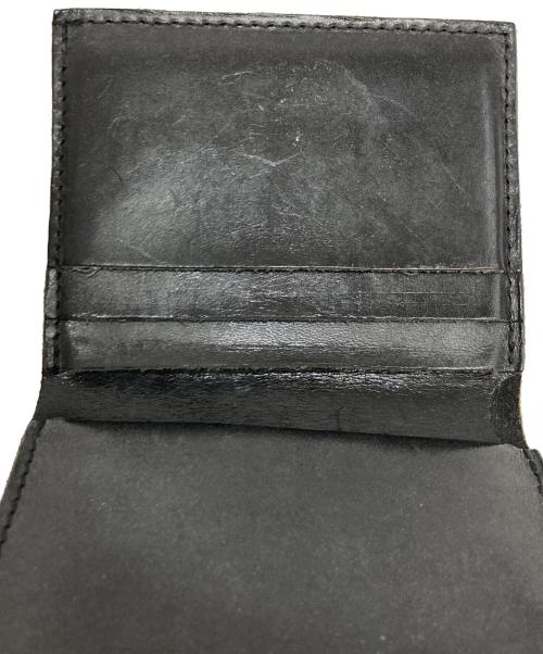 HENDER SCHEME（エンダースキーマ）HENDER SCHEME (エンダースキーマ) flap wallet フラップウォレット ブラックの古着・服飾アイテム
