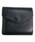HENDER SCHEME（エンダースキーマ）の古着「flap wallet フラップウォレット」｜ブラック