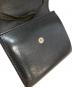 中古・古着 HENDER SCHEME (エンダースキーマ) flap wallet フラップウォレット ブラック：8000円