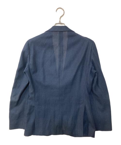 LARDINI（ラルディーニ）LARDINI (ラルディーニ) リネン混3Bアンコンジャケット ネイビー サイズ:44の古着・服飾アイテム