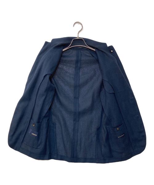 LARDINI（ラルディーニ）LARDINI (ラルディーニ) リネン混3Bアンコンジャケット ネイビー サイズ:44の古着・服飾アイテム