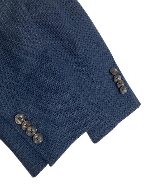 LARDINI（ラルディーニ）LARDINI (ラルディーニ) リネン混3Bアンコンジャケット ネイビー サイズ:44の古着・服飾アイテム