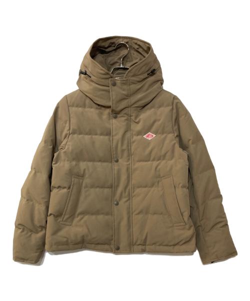 DANTON（ダントン）DANTON (ダントン) HOODED DOWN JACKET ダウンジャケット ベージュ サイズ:Mの古着・服飾アイテム