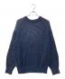 MEIAS (メイアス) BRIGHT LINEN LOW GAUGE PULL OVER ネイビー サイズ:L：15000円