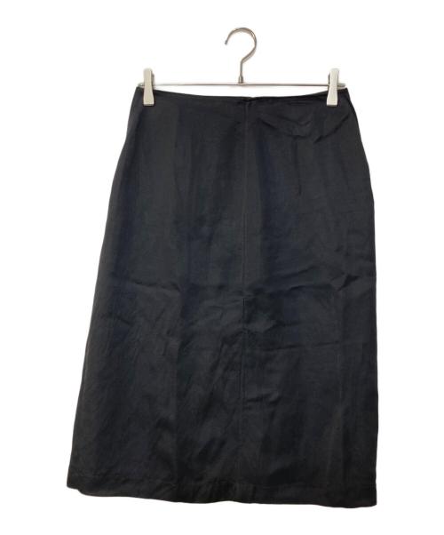 JIL SANDER（ジルサンダー）JIL SANDER (ジルサンダー) ラップスカート ブラック サイズ:34の古着・服飾アイテム