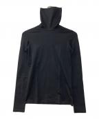 JIL SANDER+ジルサンダープラス）の古着「タートルネックカットソー」｜ブラック