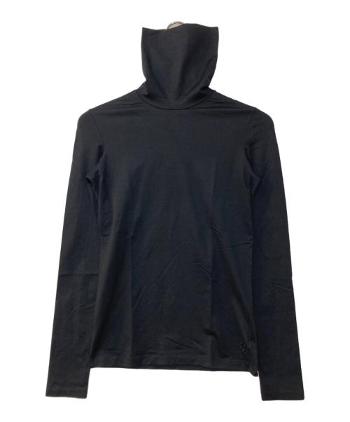 JIL SANDER+（ジルサンダープラス）JIL SANDER+ (ジルサンダープラス) タートルネックカットソー ブラック サイズ:Sの古着・服飾アイテム