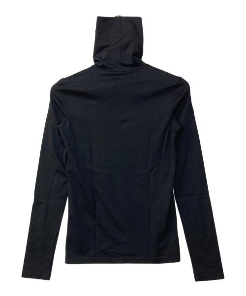 JIL SANDER+（ジルサンダープラス）JIL SANDER+ (ジルサンダープラス) タートルネックカットソー ブラック サイズ:Sの古着・服飾アイテム