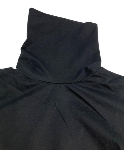 JIL SANDER+（ジルサンダープラス）JIL SANDER+ (ジルサンダープラス) タートルネックカットソー ブラック サイズ:Sの古着・服飾アイテム