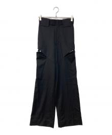 TELOPLAN（テーロプラン）の古着「Wittawas Trousers ウィタワストラウザー」｜ブラック