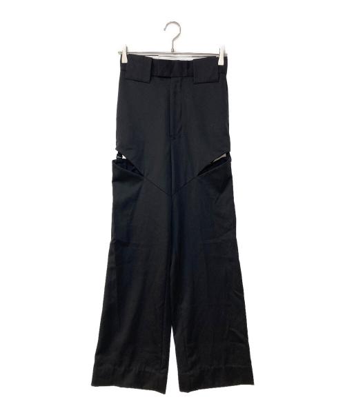TELOPLAN（テーロプラン）TELOPLAN (テーロプラン) Wittawas Trousers ウィタワストラウザー ブラック サイズ:Mの古着・服飾アイテム