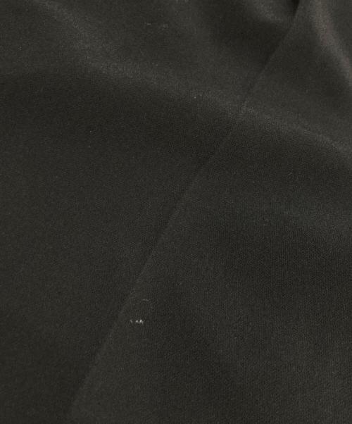 Spick and Span（スピック＆スパン）Spick and Span (スピック＆スパン) ダブルクロスツータックパンツ ブラック サイズ:36の古着・服飾アイテム