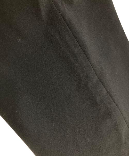 Spick and Span（スピック＆スパン）Spick and Span (スピック＆スパン) ダブルクロスツータックパンツ ブラック サイズ:36の古着・服飾アイテム