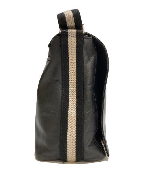 BALLY（バリー）BALLY (バリー) メッセンジャーバッグ ブラックの古着・服飾アイテム