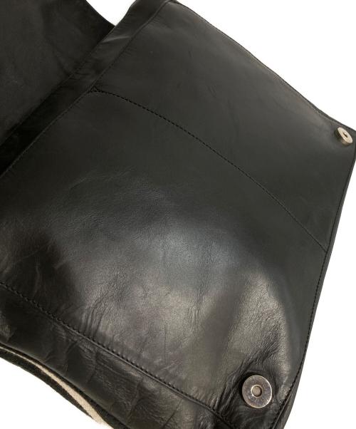 BALLY（バリー）BALLY (バリー) メッセンジャーバッグ ブラックの古着・服飾アイテム