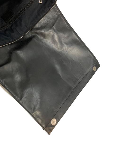 BALLY（バリー）BALLY (バリー) メッセンジャーバッグ ブラックの古着・服飾アイテム