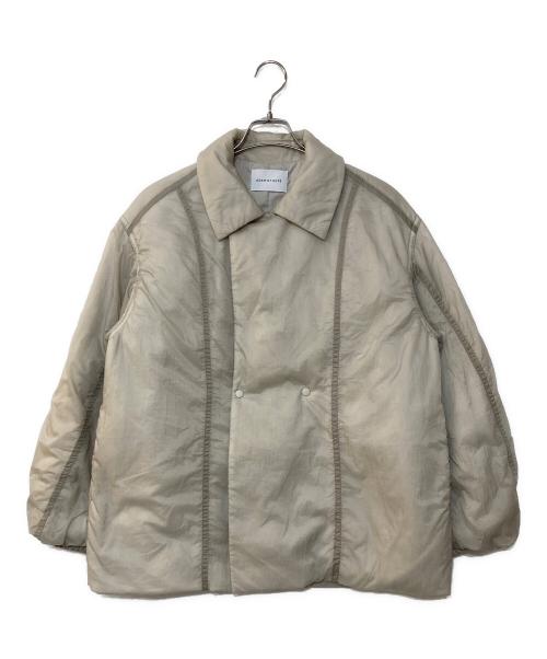 Adam et Rope（アダム エ ロペ）Adam et Rope (アダム エ ロペ) パデッドステンカラーブルゾン グレー サイズ:Fの古着・服飾アイテム