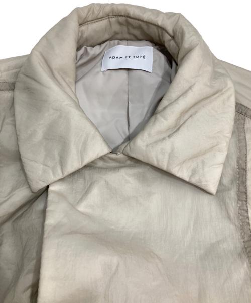 Adam et Rope（アダム エ ロペ）Adam et Rope (アダム エ ロペ) パデッドステンカラーブルゾン グレー サイズ:Fの古着・服飾アイテム