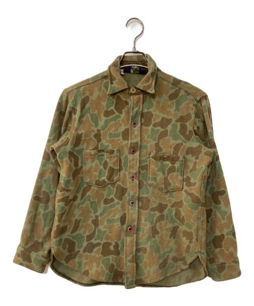 WOOLRICH（ウールリッチ）WOOLRICH (ウールリッチ) カモフラウールシャツ グリーン サイズ:不明の古着・服飾アイテム