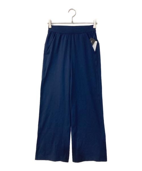 lululemon athletica（ルルレモン アスレティカ）lululemon athletica (ルルレモン アスレティカ) Wide-Leg Pull-On MR Pants プルオンミッドライズ ワイドレッグパンツ ネイビー サイズ:XSの古着・服飾アイテム