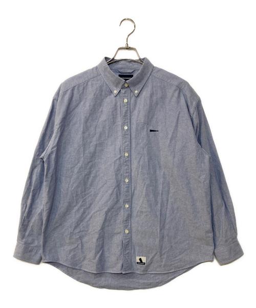 DESCENDANT（ディセンダント）DESCENDANT (ディセンダント) KENNEDY’S OXFORD LS SHIRT/ボタンダウンシャツ ブルー サイズ:2の古着・服飾アイテム