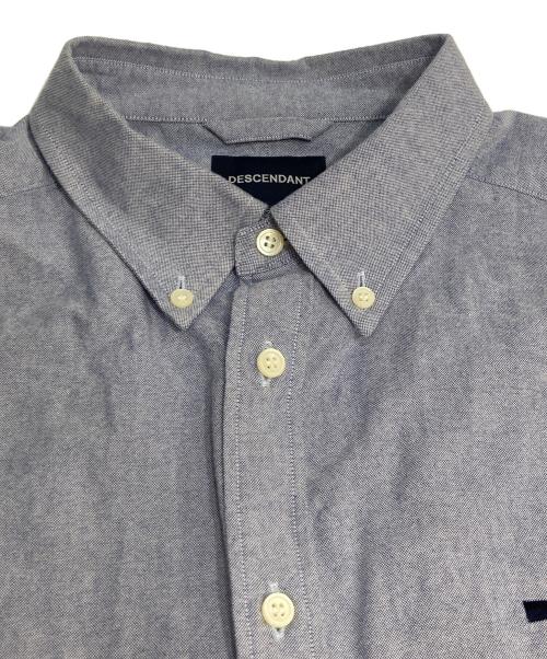 DESCENDANT（ディセンダント）DESCENDANT (ディセンダント) KENNEDY’S OXFORD LS SHIRT/ボタンダウンシャツ ブルー サイズ:2の古着・服飾アイテム