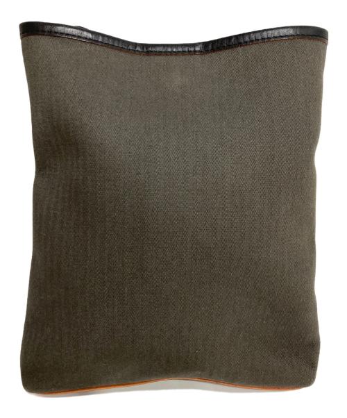 hALON（ハロン）halon (ハロン) ボンディング ミニショルダーバッグ チャコールグレーの古着・服飾アイテム