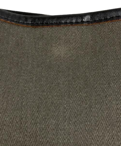 hALON（ハロン）halon (ハロン) ボンディング ミニショルダーバッグ チャコールグレーの古着・服飾アイテム