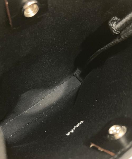 hALON（ハロン）halon (ハロン) ボンディング ミニショルダーバッグ チャコールグレーの古着・服飾アイテム