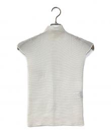 ISSEY MIYAKE（イッセイミヤケ）の古着「プリーツカットソー」｜ホワイト