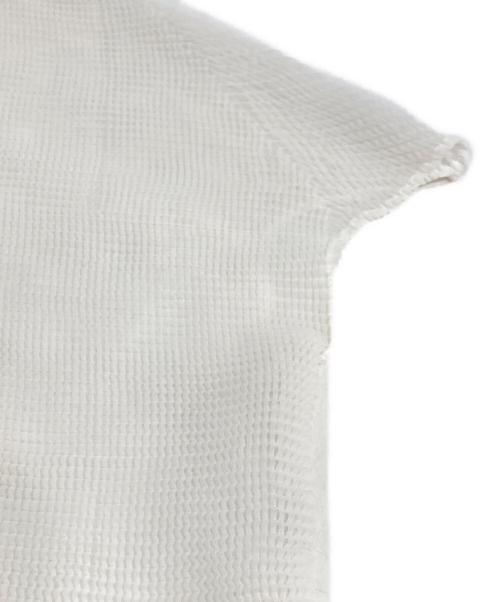 ISSEY MIYAKE（イッセイミヤケ）ISSEY MIYAKE (イッセイミヤケ) プリーツカットソー ホワイト サイズ:Mの古着・服飾アイテム