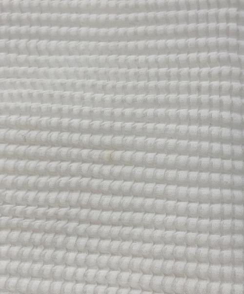 ISSEY MIYAKE（イッセイミヤケ）ISSEY MIYAKE (イッセイミヤケ) プリーツカットソー ホワイト サイズ:Mの古着・服飾アイテム