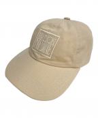 maison kitsuneメゾンキツネ）の古着「MAISON KITSUNE STAMP キャップ」｜ベージュ