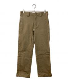 Dickies×RHC Ron Herman（ディッキーズ×アールエイチシー ロンハーマン）の古着「別注ストレッチコットンストレートパンツ」｜ベージュ