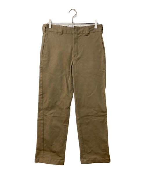 Dickies（ディッキーズ）Dickies (ディッキーズ) RHC Ron Herman (アールエイチシー ロンハーマン) 別注ストレッチコットンストレートパンツ ベージュ サイズ:W32の古着・服飾アイテム