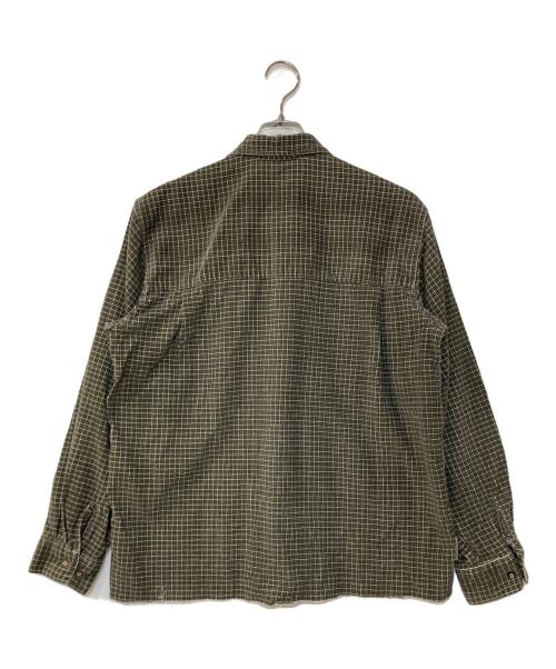 bitch skateboards（ビッチスケートボード）bitch skateboards (ビッチスケートボード) チェックシャツ ブラウン サイズ:Mの古着・服飾アイテム