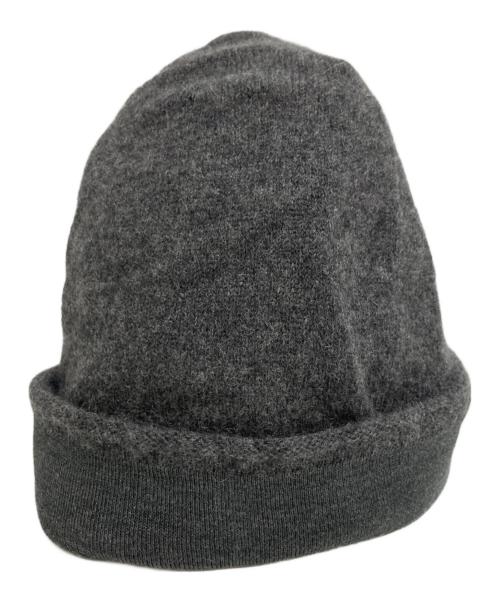CROMAGNON（クロマニヨン）CROMAGNON (クロマニヨン) カシミヤニット帽 グレーの古着・服飾アイテム