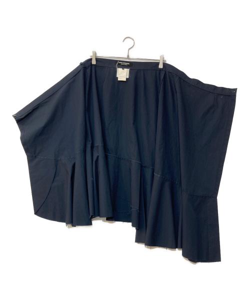 JUNYA WATANABE COMME des GARCONS（(ジュンヤワタナベ コムデギャルソン）JUNYA WATANABE COMME des GARCONS ((ジュンヤワタナベ コムデギャルソン) ラップスカート ネイビー サイズ:Mの古着・服飾アイテム