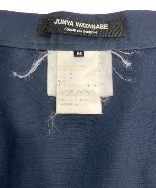 JUNYA WATANABE COMME des GARCONS（(ジュンヤワタナベ コムデギャルソン）JUNYA WATANABE COMME des GARCONS ((ジュンヤワタナベ コムデギャルソン) ラップスカート ネイビー サイズ:Mの古着・服飾アイテム