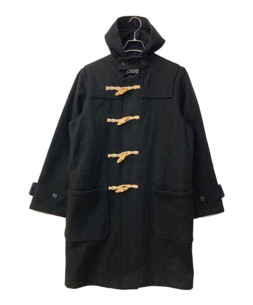 Schott（ショット）Schott (ショット) ダッフルコート ブラック サイズ:Mの古着・服飾アイテム